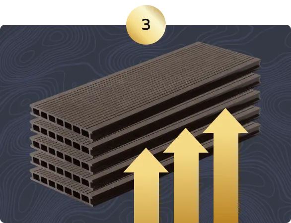 Плотность на 30% выше